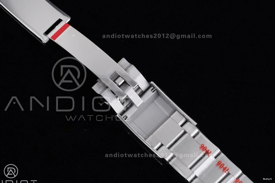 DD4131 SS Dial Best on 904L Daytona Bracelet Clean Black Edition 1:1 2023 126500 Steel 0518